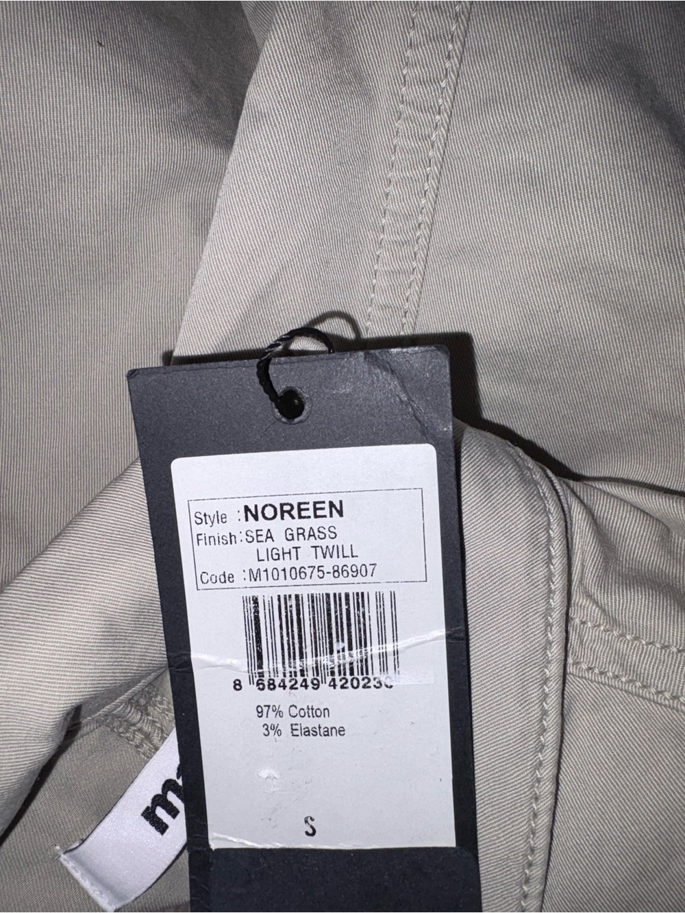 Mavi Jeans Noreen Stretch Cotton Twill Romper - Picture 6 of 7